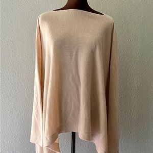 Lululemon Athletica 100% Merino Wool Cape Poncho Oversized Comfy Sweater OS